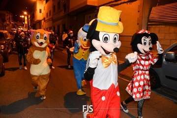 Papá Noel visita de sorpresa Lomo Magullo (Telde)/Francisco Javier Santana.